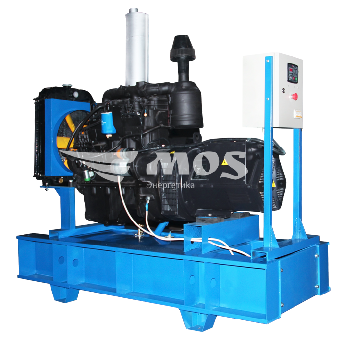 MOS АД-100С-Т400 (с двигателем ЯМЗ, генератором Stamford / Marelli, ШУЭС 1А)  